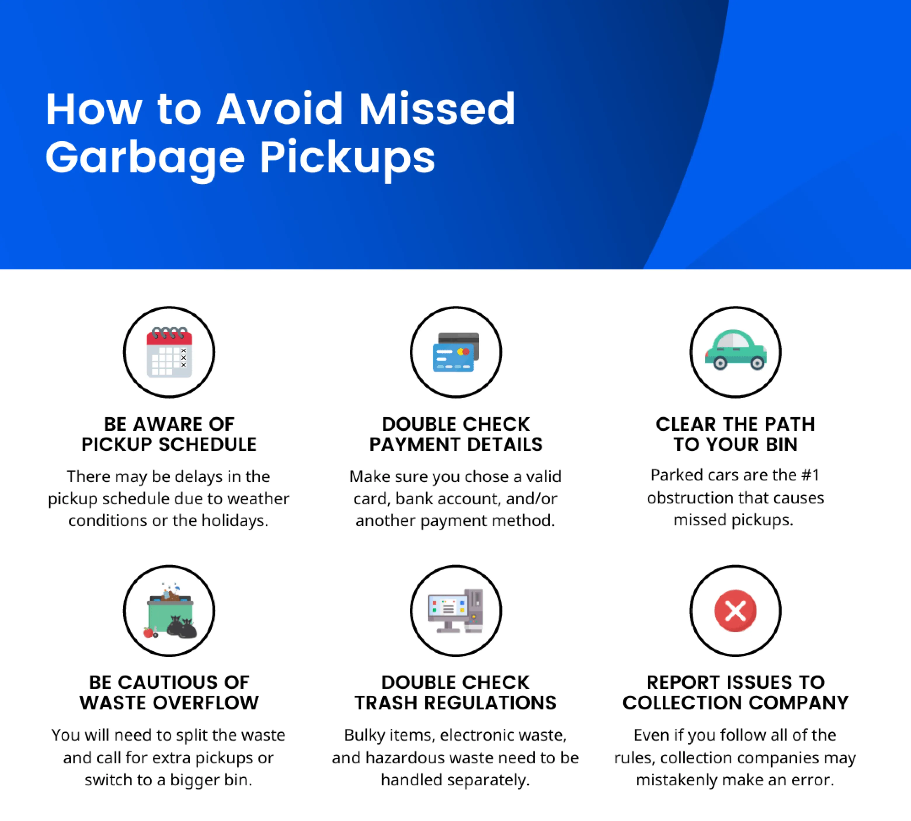 Why do missed trash pickups happen and what can we do?